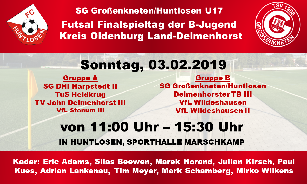 Futsal-Finalrunde der B-Junioren